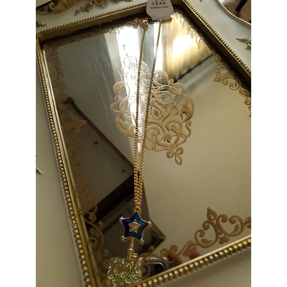 💫💙Starry night star key necklace - Picture 5 of 7